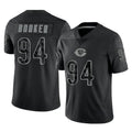 C.Bears #94 Austin Booker Player Black REFLECTIVE Limited Game Jdoa Stitched Jerseys