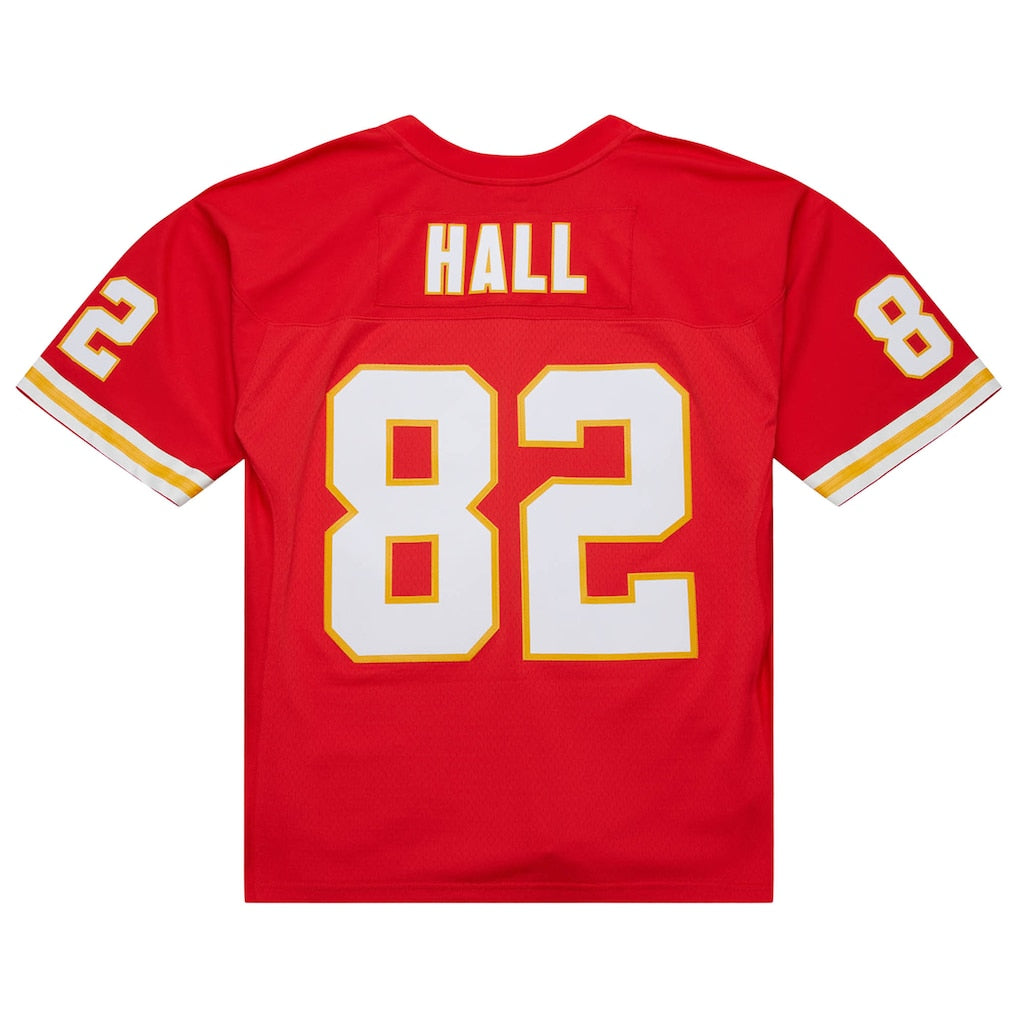 Jdoa KC.Chiefs #82 Dante Hall Mitchell & Ness Red 2002 Legacy Replica Jersey