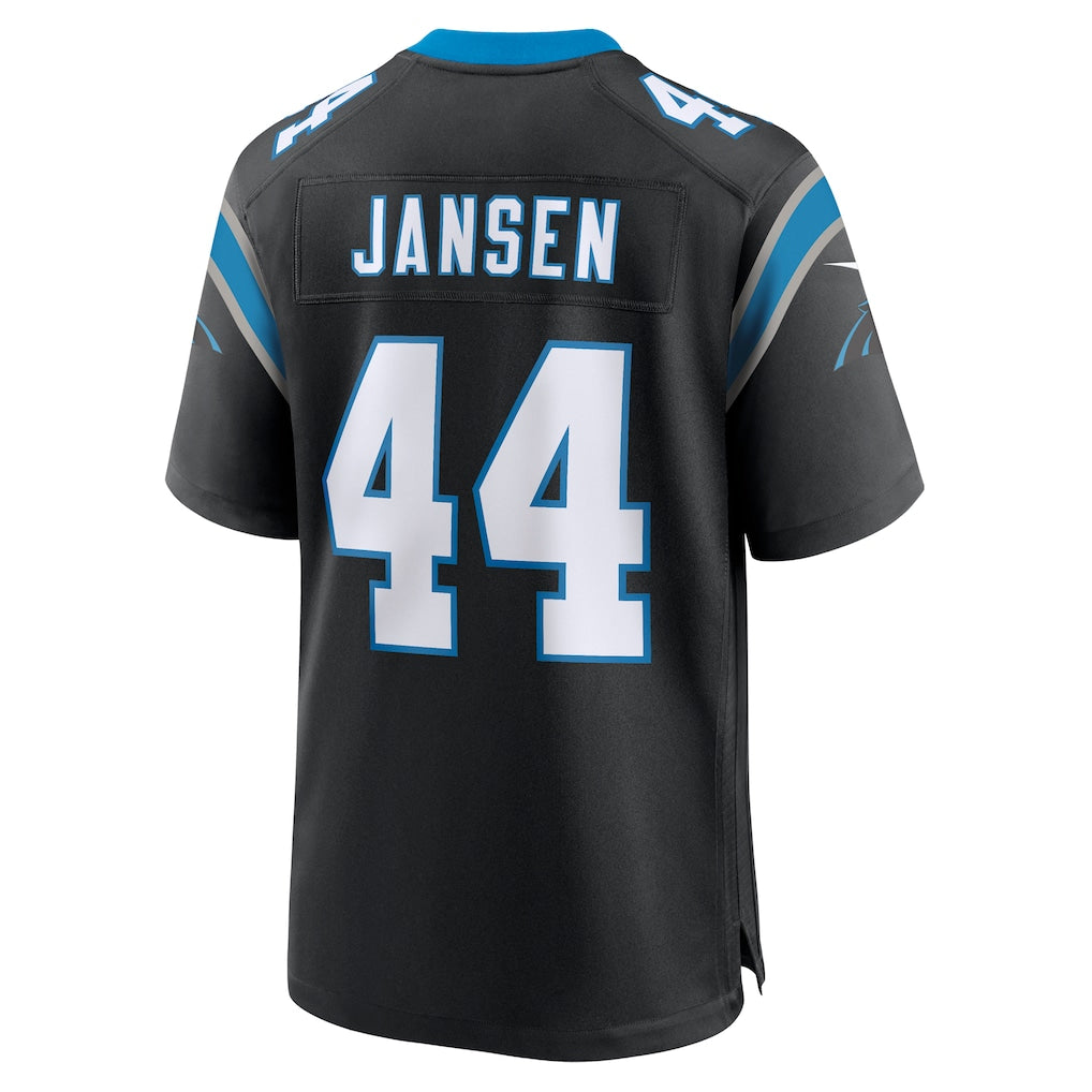 Jdoa C.Panthers #44 J.J. Jansen Black Team Game Jersey