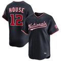 W.Nationals #12 Brady House Player Navy Alternate Limited Game Jdoa Stitched Jerseys