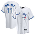 T.Blue Jays #11 Bo Bichette Player White Home Limited Jdoa Stitched Jerseys