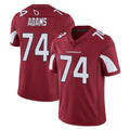 A.Cardinals #74 Isaiah Adams Player Cardinal Vapor Limited Home Game  Jdoa Stitched Jerseys