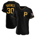 P.Pirates #30 Paul Skenes Player Black Alternate 2025 Home Limited Elite Jdoa Stitched Jerseys