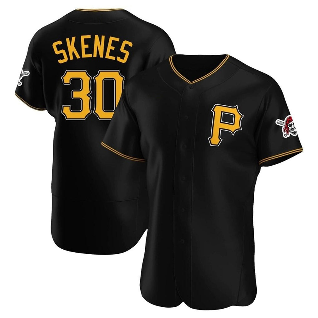 P.Pirates #30 Paul Skenes Player Black Alternate 2025 Home Limited Elite Jdoa Stitched Jerseys