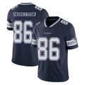 D.Cowboys #86 Luke Schoonmaker Player Navy Vapor Untouchable Limited Home Game Jdoa Stitched Jerseys
