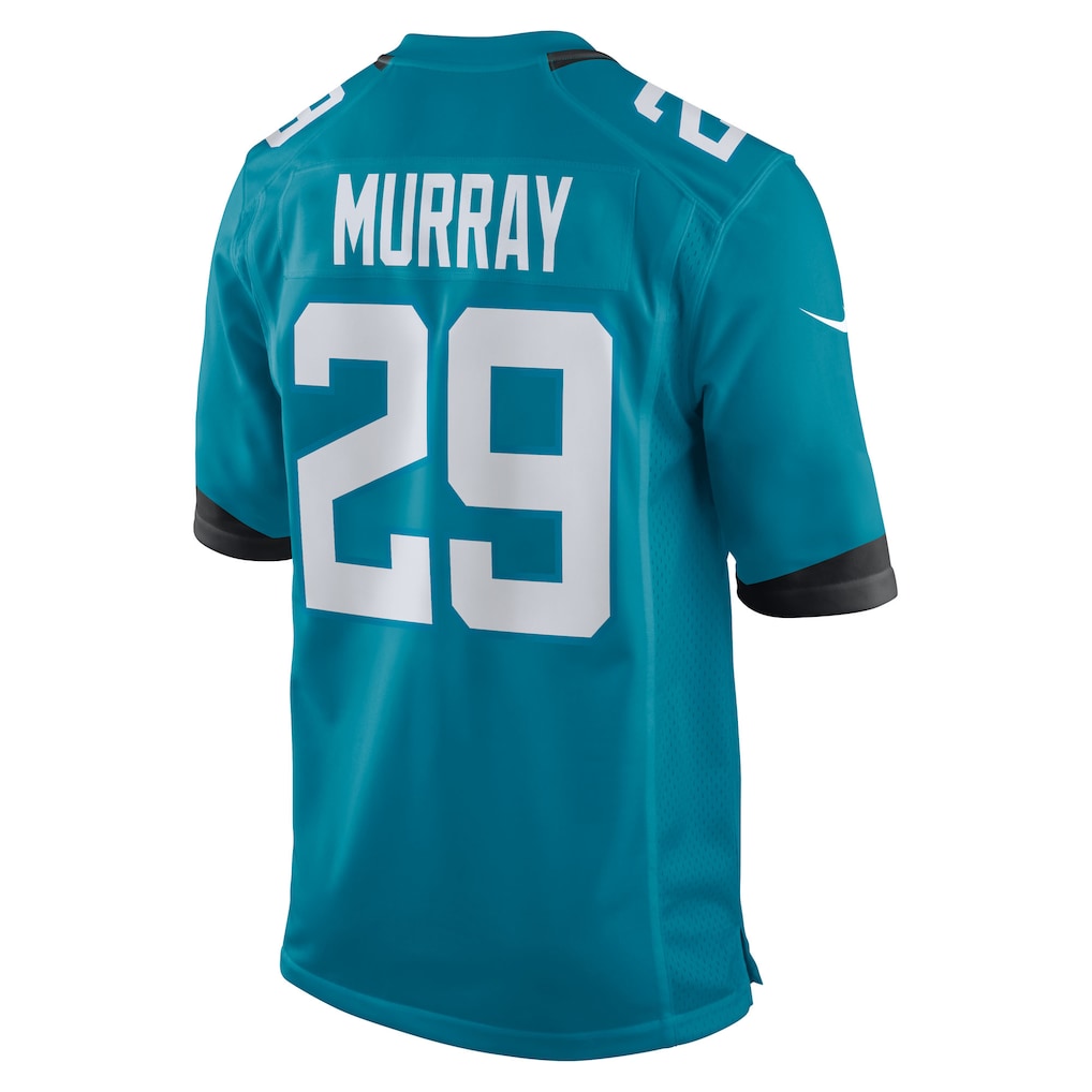 Jdoa J.Jaguars #29 Eric Murray Teal Team Game Jersey