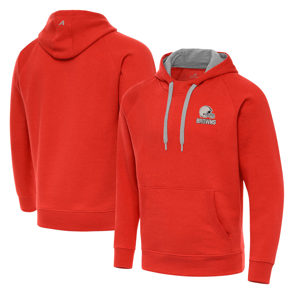 C.Browns ## Browns Blank Player Orange Brushed Carbon Pullover Hoodie Limited Jdoa Stitched Jerseys