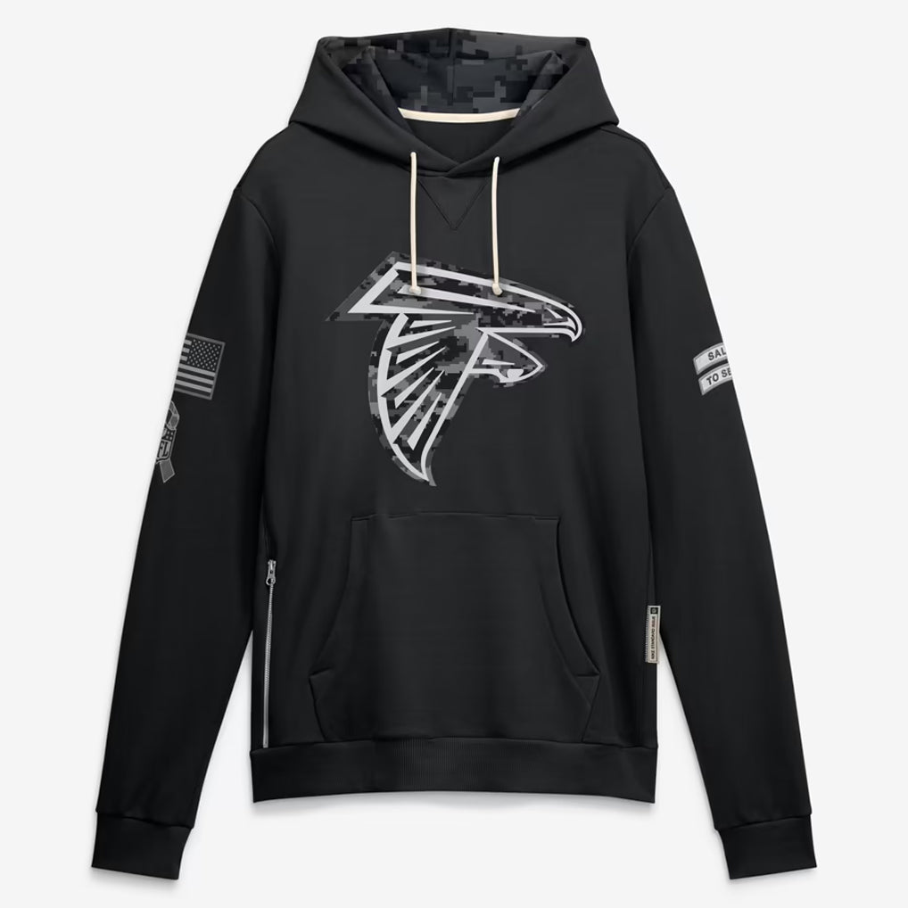 A.Falcons 2026 Black Logo Pullover Hoodies Limited Game Edoa Stitched Jerseys