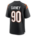 Jdoa C.Bengals #90 Owen Carney Black Home Game Player Jersey