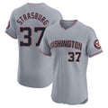 W.Nationals #37 Stephen Strasburg Player Gray City Connect Elite Alternate Jdoa Stitched Jerseys