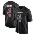 H.Texans #4 Woody Marks Player Black Fashion Home Game Jdoa Stitched Jerseys