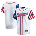B.Orioles ## Orioles Blank Player White Independence Day Vapor Premier Limited Home Game Jdoa Stitched Jerseys
