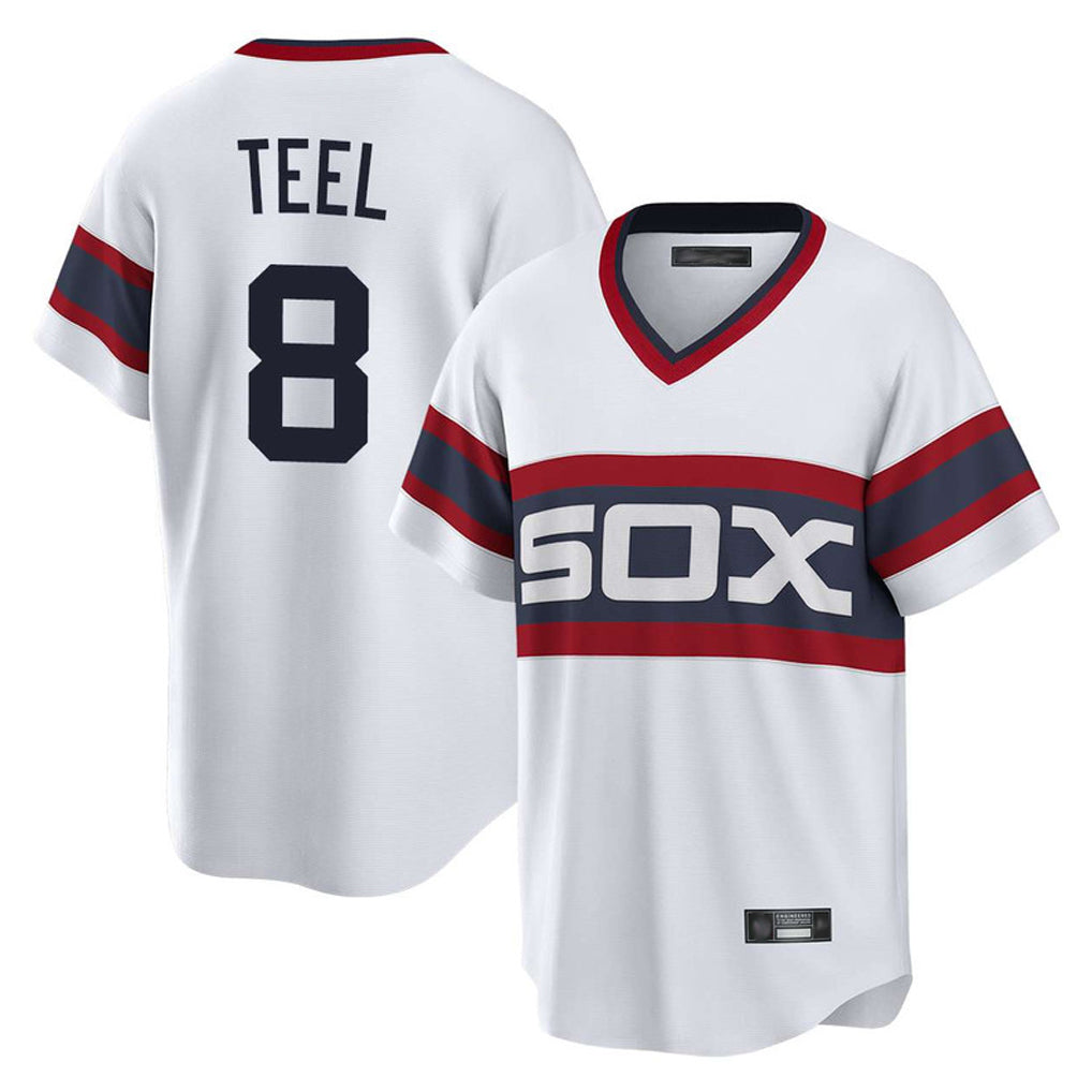 C.White Sox #8 Kyle Teel Player White T-shirt Home Game Jdoa Stitched Jerseys