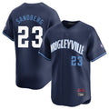 C.Cubs #23 Ryne Sandberg Player Navy City Connect Limited Home Jdoa Stitched Jerseys