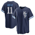 KC.Royals #11 Maikel Garcia Player Navy City Connect Home Game Jdoa Stitched Jerseys