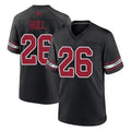 A.Cardinals #26 Evan Hull Player Black Alternate Game Jdoa Stitched Jerseys