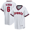 LA.Angels #6 Anthony Rendon Player White T-shirt Home Game Jdoa Stitched Jerseys