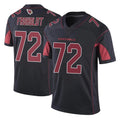 A.Cardinals #72 Hjalte Froholdt Player Black Limited Color Rush Vapor Untouchable Home Game Jdoa Stitched Jerseys