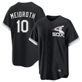 C.White Sox #10 Chase Meidroth Player Black Spring Training Game Jdoa Stitched Jerseys