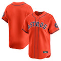 H.Astros ## Astros Blank Player Orange Home Limited  Jdoa Stitched Jerseys