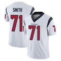 H.Texans #71 Braden Smith Player White Limited Vapor Untouchable Home Game Jdoa Stitched Jerseys