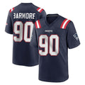 NE.Patriots #90 Christian Barmore Player Navy Home Game Jdoa Stitched Jerseys