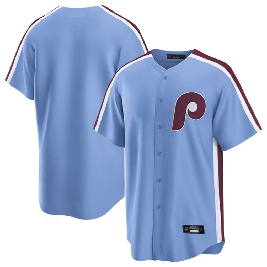 P.Phillies ## Phillies Blank Player Light Blue Home Limited Jdoa Stitched Jerseys
