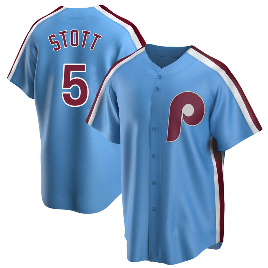 P.Phillies #5 Bryson Stott Player Light Blue Home Game Jdoa Stitched Jerseys