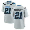 D.Lions #21 Roger McCreary Player Silver 2026 Rivalries Collection Home Game Jdoa Stitched Jerseys