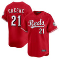 C.Reds #21 Hunter Greene Player Red Home Limited Jdoa Stitched Jerseys