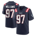 NE.Patriots #97 Milton Williams Player Navy Home Game Jdoa Stitched Jerseys
