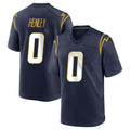 LA.Chargers #0 Daiyan Henley Player Navy Home Game Stitched Jerseys