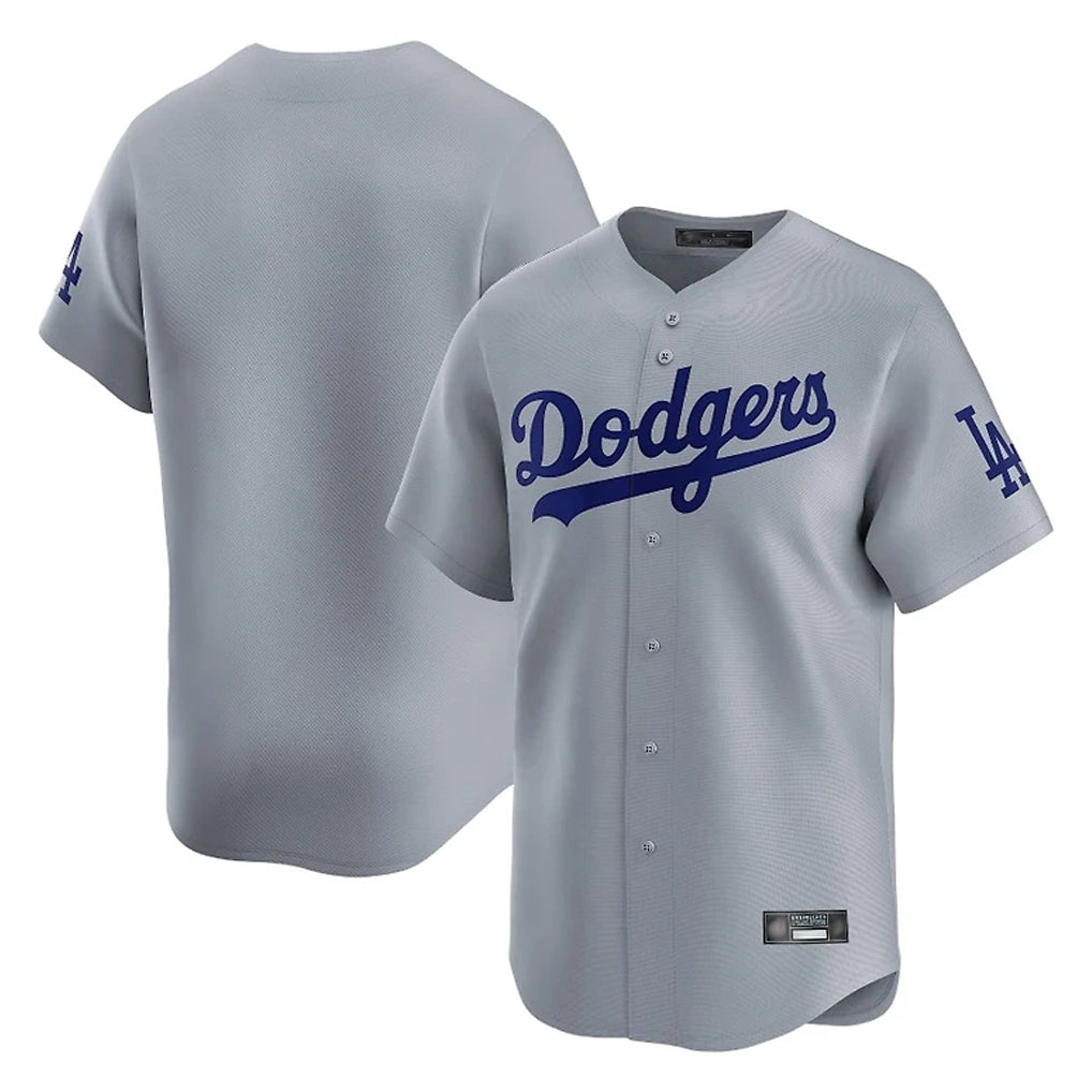 LA.Dodgers ## Dodgers Blank Player Gray Limited Home Jdoa Stitched Jerseys