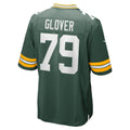 Jdoa GB.Packers #79 Travis Glover Green Game Jersey
