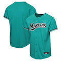M.Marlins ## Marlins Blank Player Teal Mitchell & Ness Cooperstown Collection Game Jdoa Stitched Jerseys