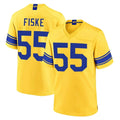 LA.Rams #55 Braden Fiske Player Gold Classic Sol Home Game Jdoa Stitched Jerseys