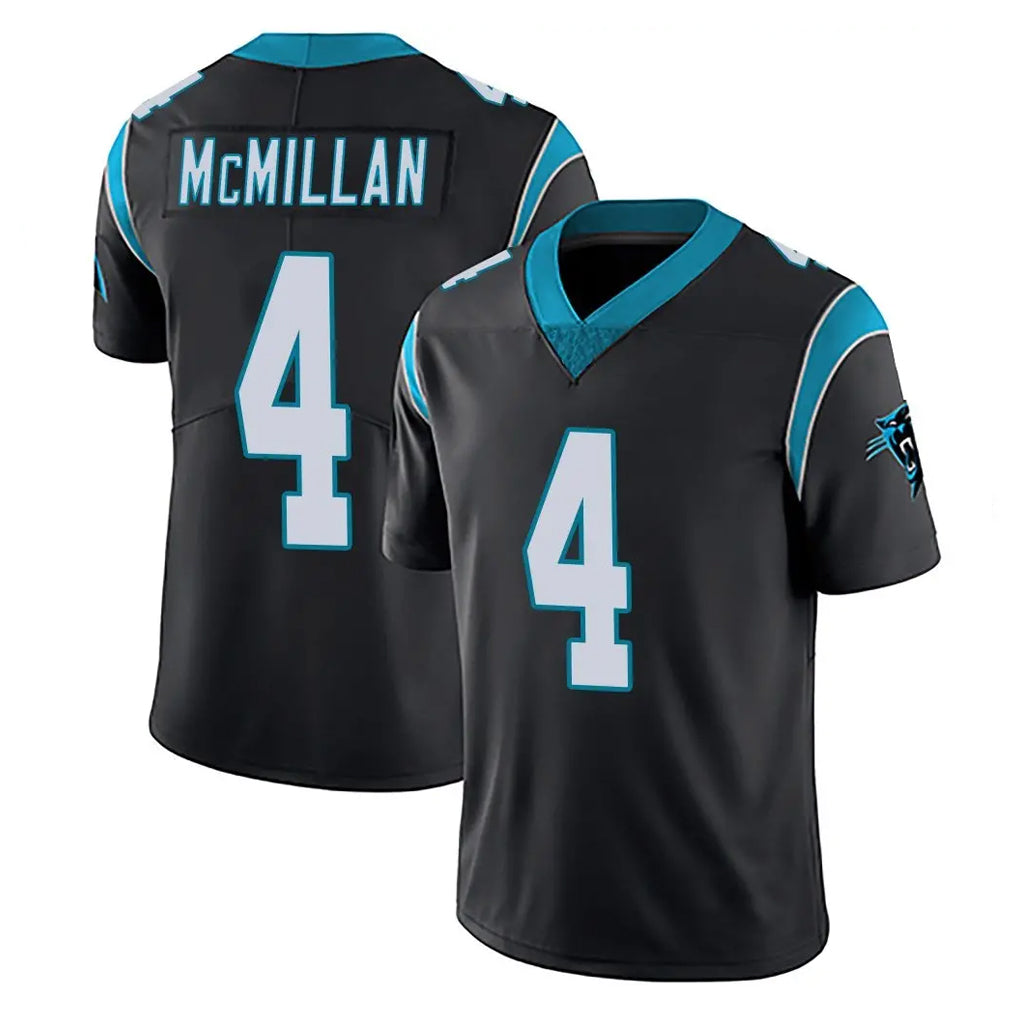 C.Panthers #4 Tetairoa McMillan Player Black Vapor Untouchable Limited Game Jdoa Stitched Jerseys