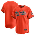 B.Orioles ## Orioles Blank Player Orange Limited Home Game Jdoa Stitched Jerseys