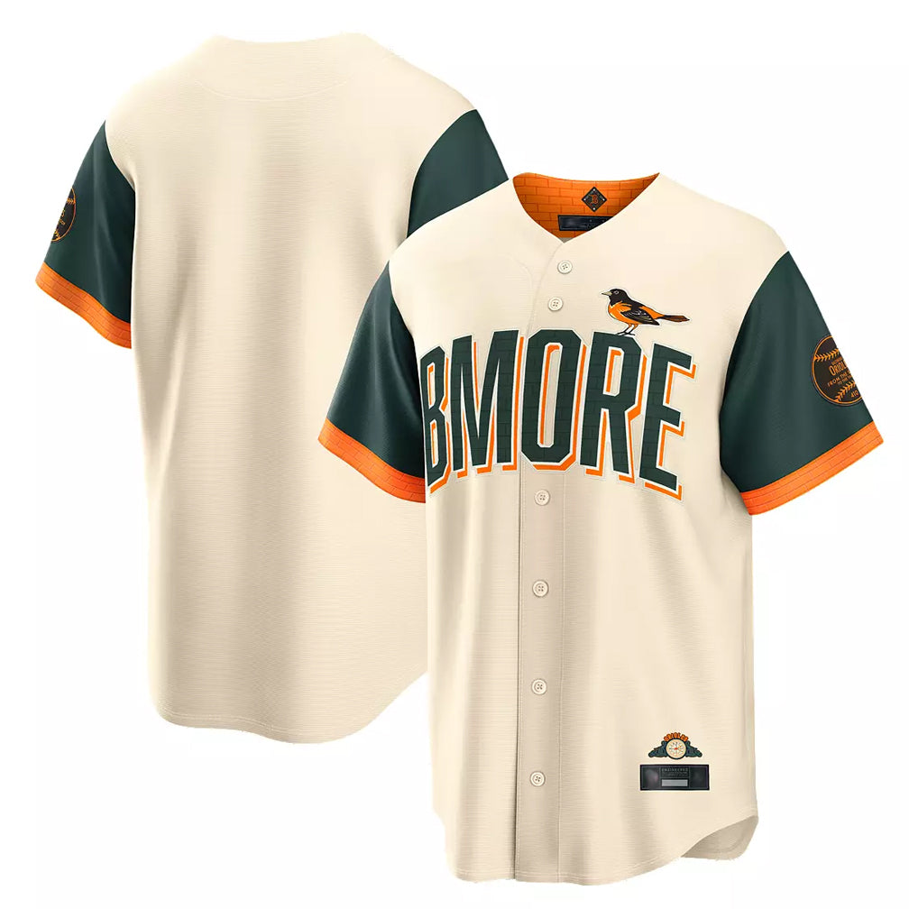 B.Orioles ## Orioles Blank Player Cream 2026 City Connect Home Jdoa Stitched Jerseys