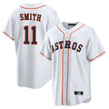 H.Astros #11 Cam Smith Player White Home Game Jdoa Stitched Jerseys