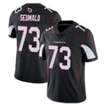 A.Cardinals #73 Isaac Seumalo Player Black Vapor Limited Home Game Jdoa Stitched Jerseys