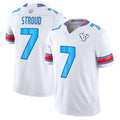 H.Texans #7 CJ Stroud Player Whtie 2026 Rivalries Vapor Limited Home Game Jdoa Stitched jerseys