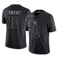 A.Cardinals #10 Josh Sweat Player Black RFLCTV Limited Home Game Jdoa Stitched Jerseys