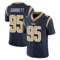 LA.Rams #95 Myles Garrett Player Navy Limited Vapor Untouchable Home Game Jdoa Stitched Jerseys