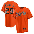 B.Orioles #29 Samuel Basallo Player Orange Home Game Jdoa Stitched Jerseys
