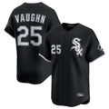 C.White Sox #25 Andrew Vaughn Player Black Limited Home Jdoa Stitched Jerseys