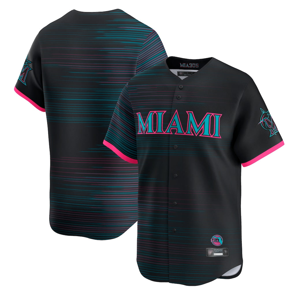 M.Marlins ## Marlins Blank Player Black City Connect Home Limited Jdoa Stitched Jerseys