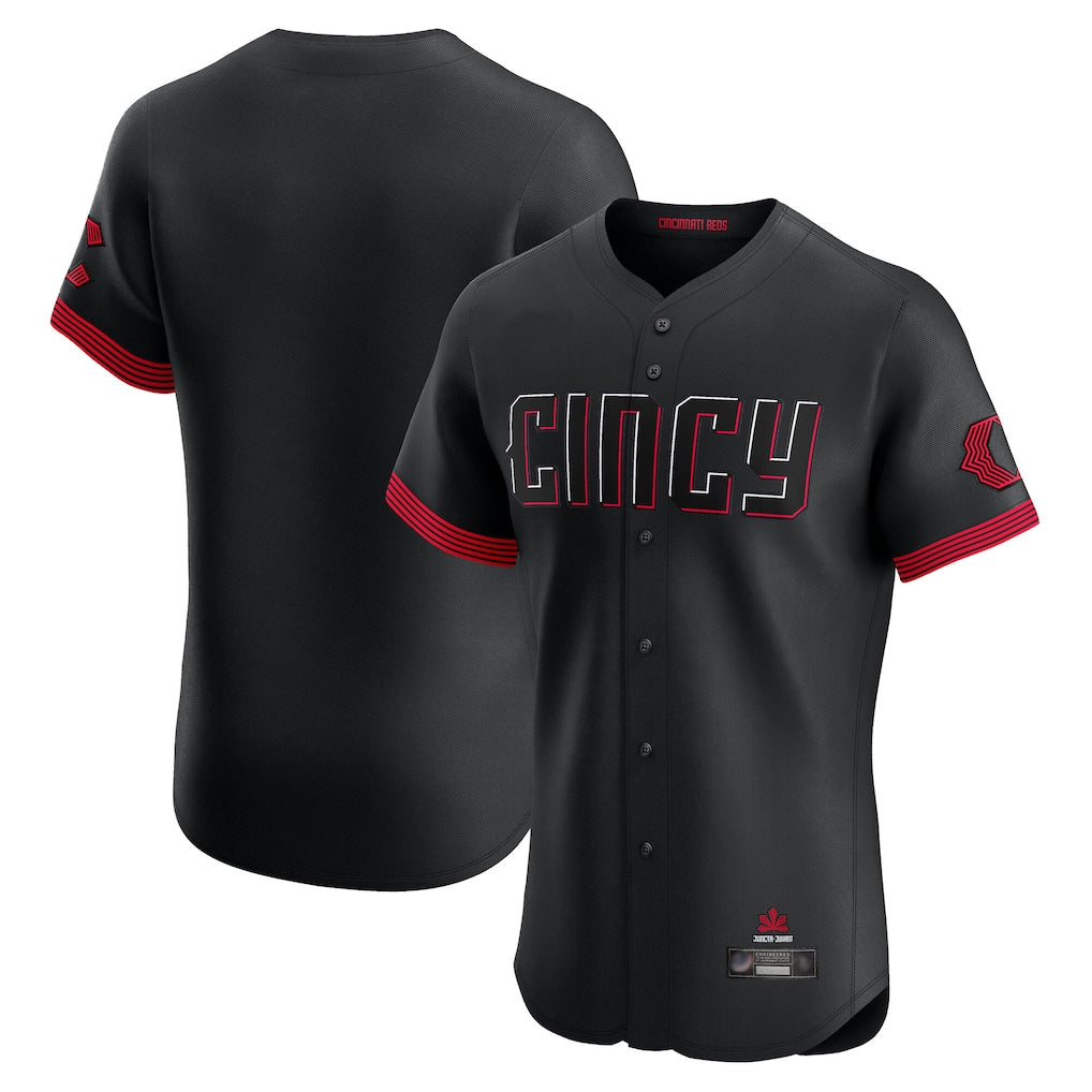 C.Reds ## Red Blank Player Black City Connect Limited Elite Home Jdoa Stitched Jerseys