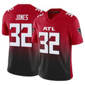 A.Falcons #32 Cash Jones Player Red Vapor F.U.S.E. Limited Home Game Jdoa Stitched Jerseys