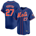 NY.Mets #27 Mark Vientos Player Royal Home Limited Jdoa Stitched Jerseys